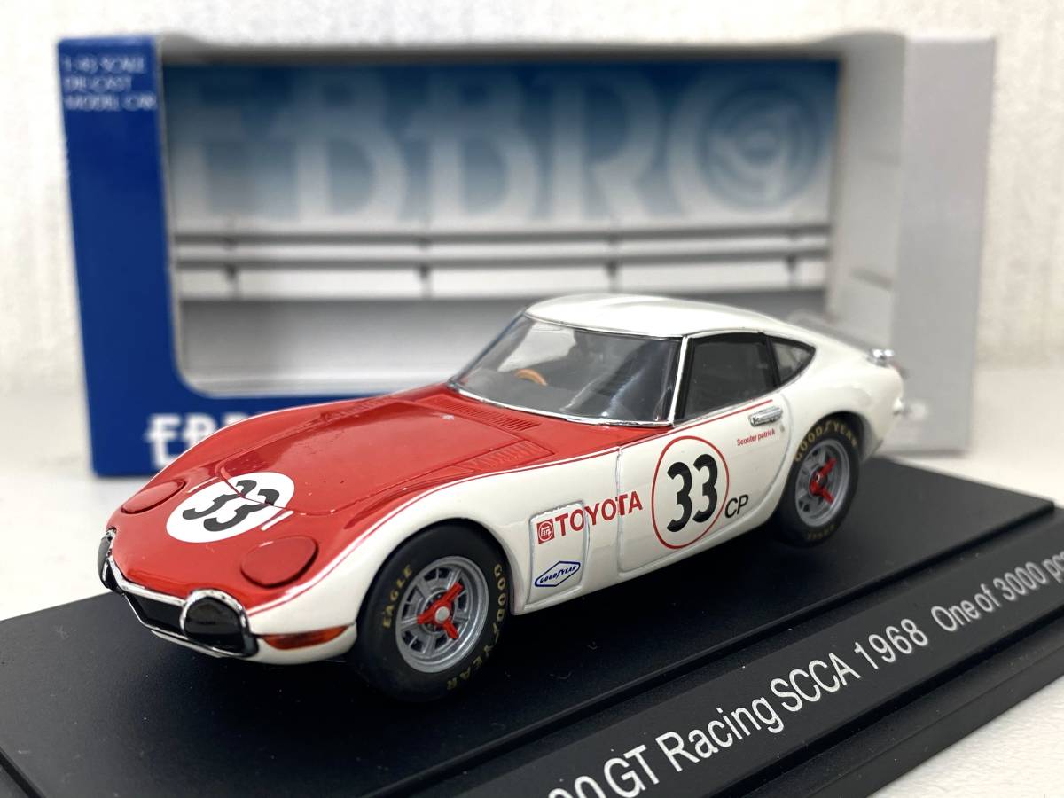 エブロ/(トヨタ2000GT レーシング)/1/43※2台セット 1⁄43 エブロ EBBRO Toyota ＞ TOYOTA | 絶版・未使用 Sports 0 1965