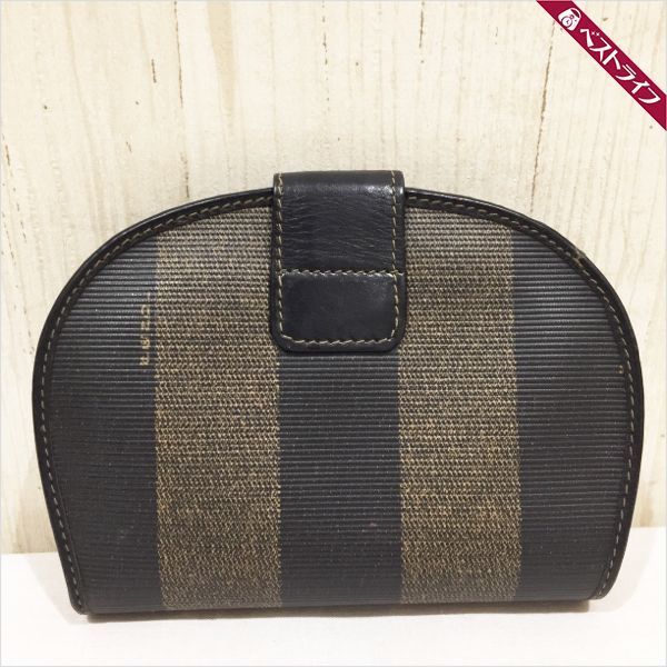 フェンディ FENDI ペカン柄 財布 ペカン 美品 折りたたみ コンパクト