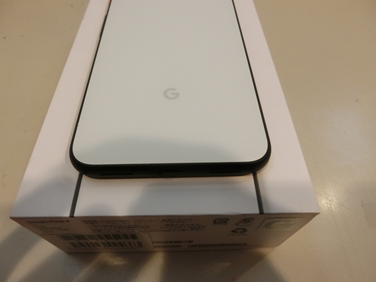 SIMフリー☆SoftBank 利用制限保証 Google Pixel4 64GB ホワイト 超美品☆_3