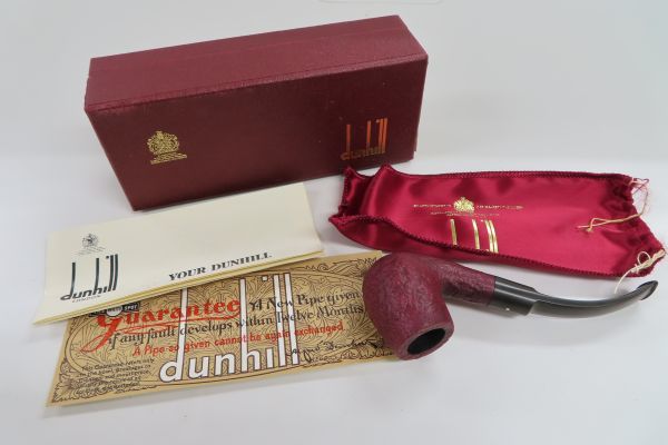 3403/ss/11.13 DUNHILL ダンヒル 希少 喫煙パイプ キセル 煙管 箱付