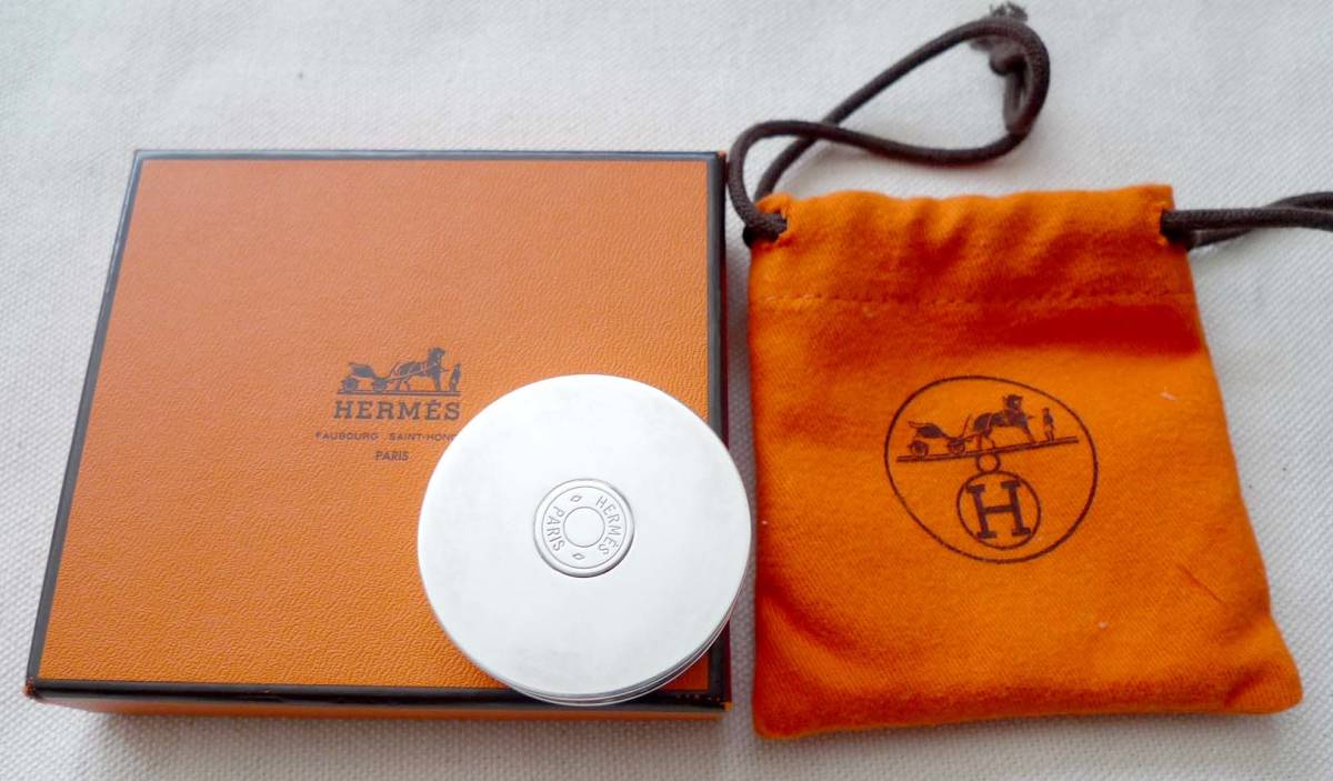 ピルケース HERMES エルメス セリエ - ヴィンテージ シルバーの 