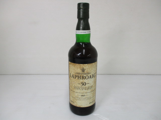 2011MRA003 古酒 ラフロイグ LAPHROAIG 30年 木箱入 未開栓 【公式通販】