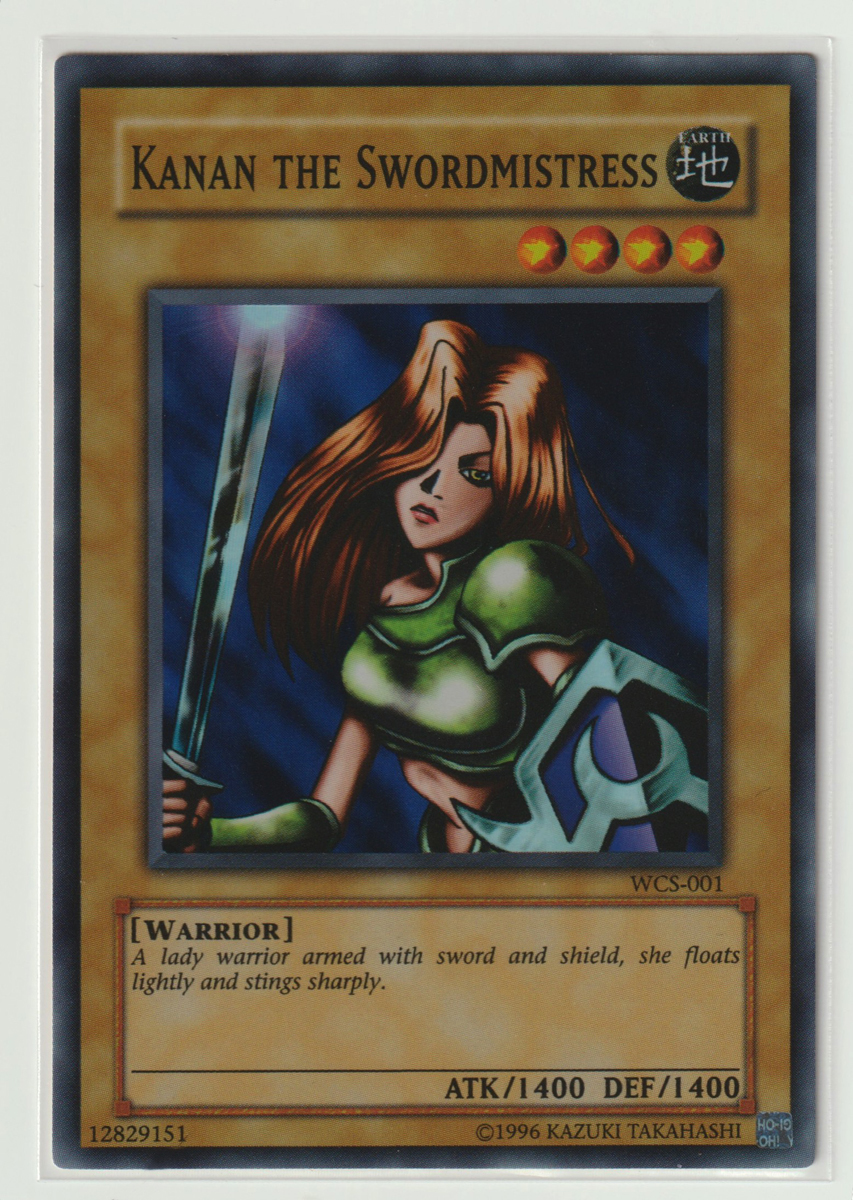 遊戯王/女剣士カナン WCS-001 アジア版 スーパー 美品(英語版)｜売買
