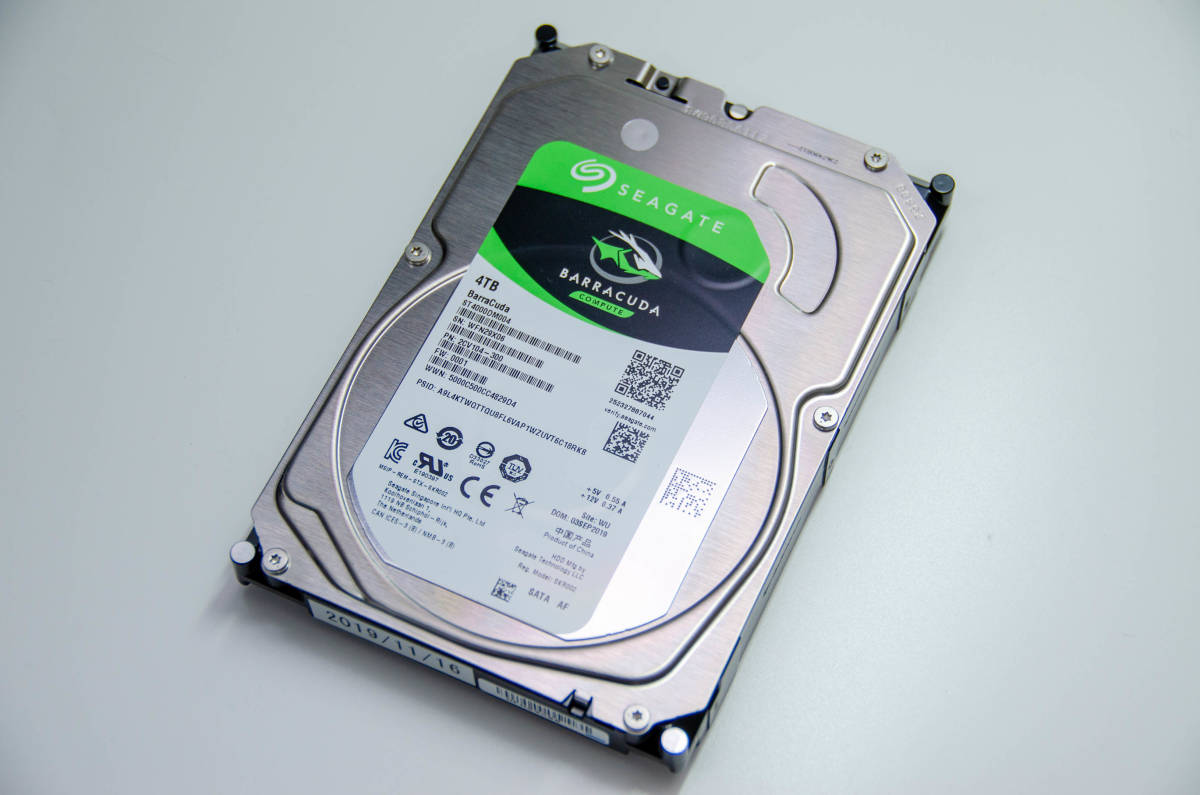Seagate BarraCuda 4TB ST4000DM004 SATA 256MB Cache Drive 6Gb⁄s HDD