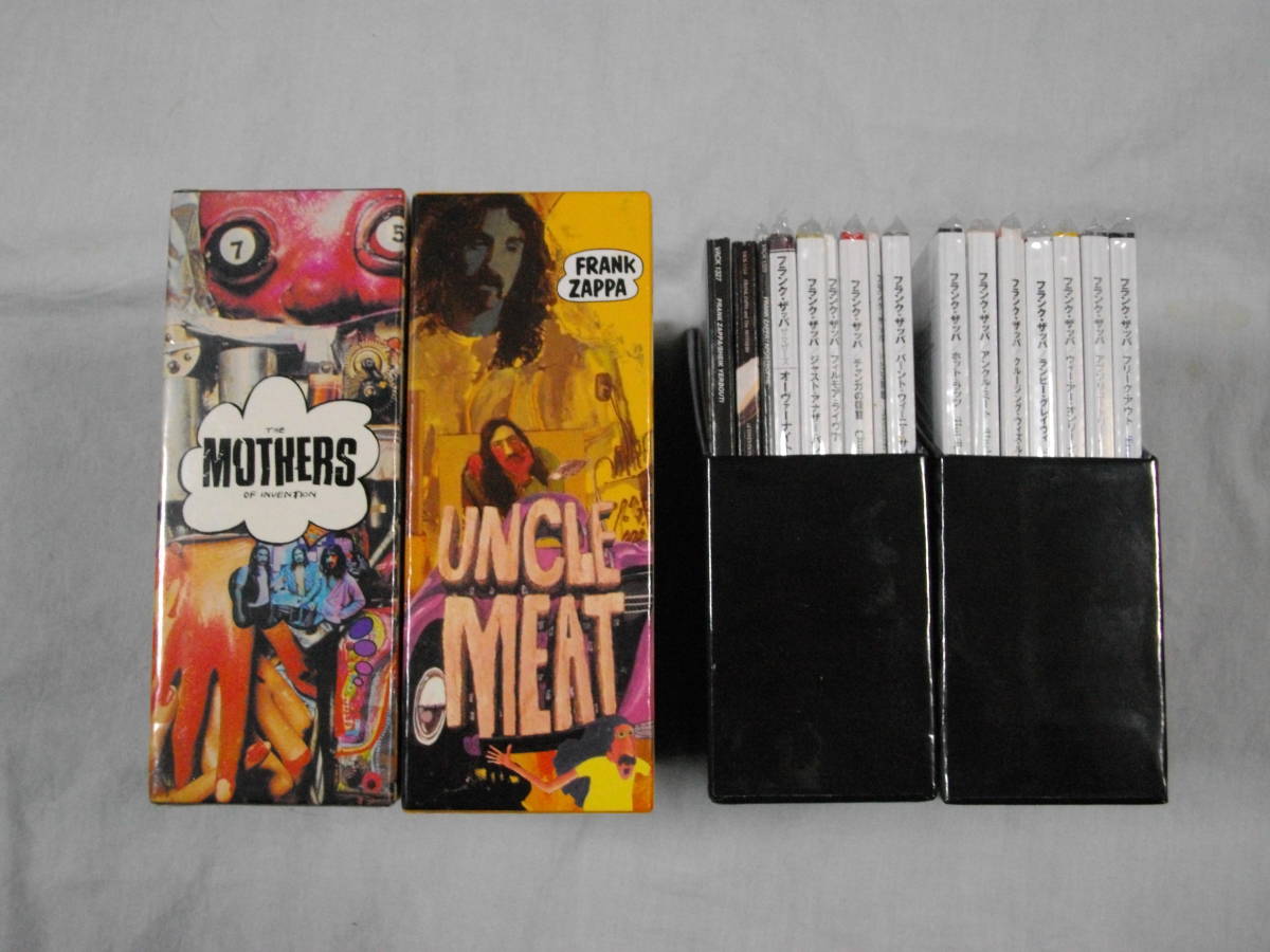 高品質，お買い得 Frank Zappa フランク ザッパ ディスクユニオン特典ＢＯＸ２箱セット １６作品ボックス 紙ジャケ仕様(Frank Zappa)｜売買されたオークション情報、yahooの商品情報をアーカイブ公開 - オークファン F