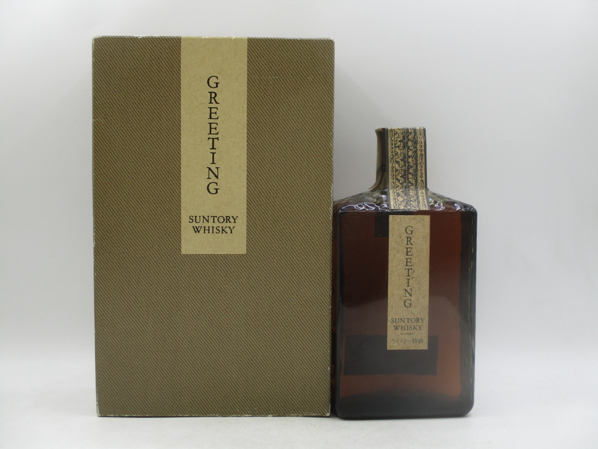 同梱OK商品】SUNTORY WHISKY GREETING サントリー ウイスキー