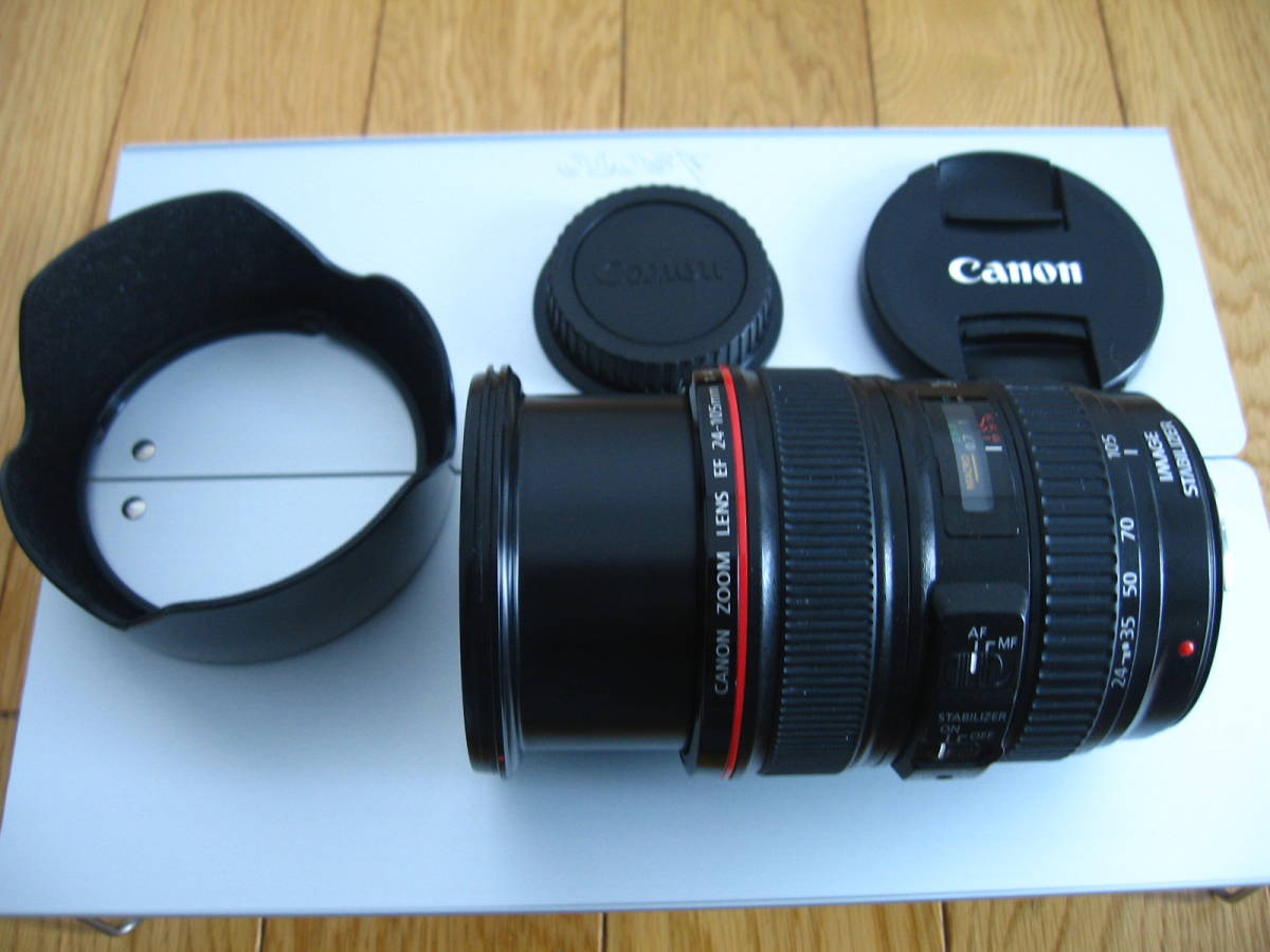 Canon キャノン ZOOM EF 24-105mm F4 L IS USM レンズ EW-83H フード