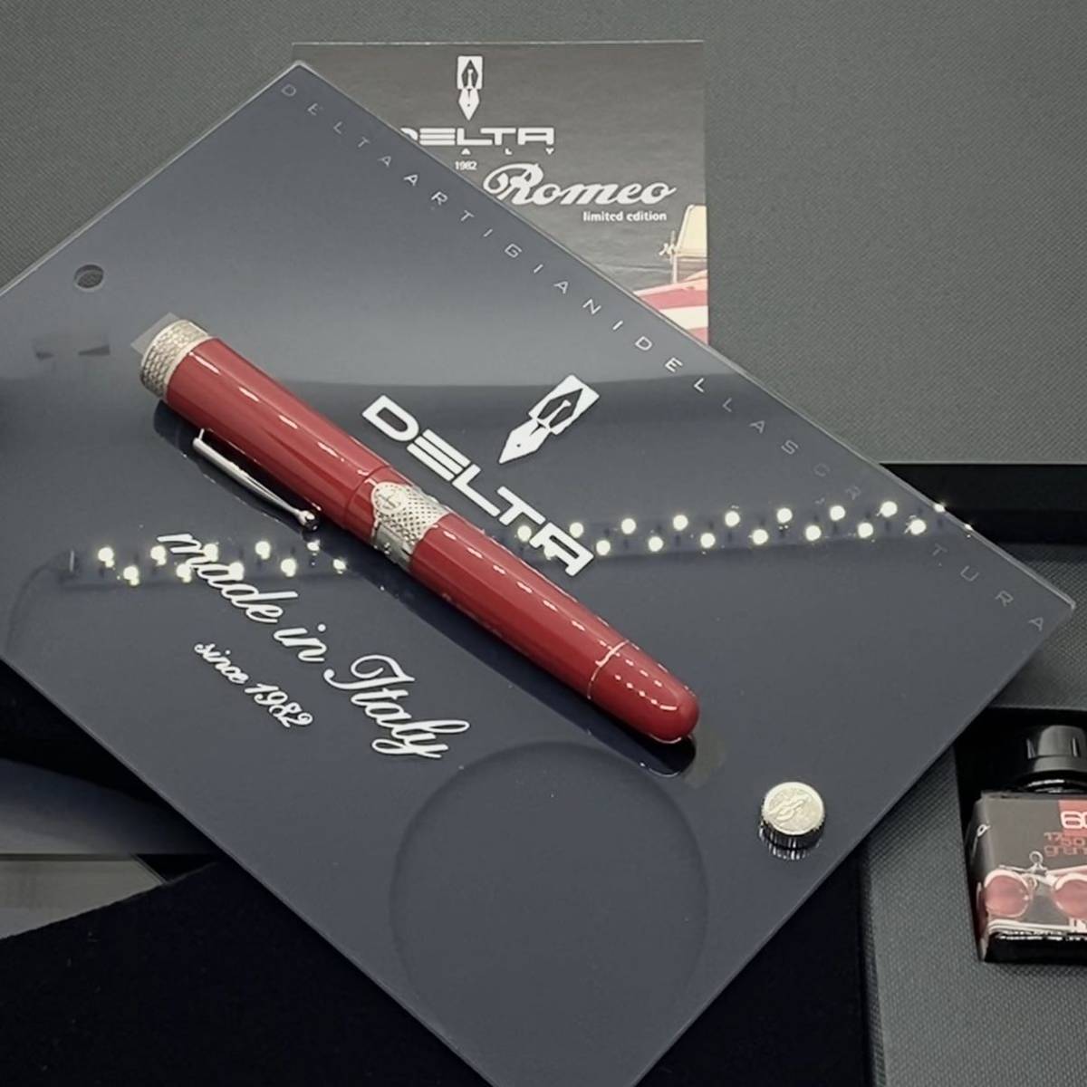 デルタ 万年筆 アルファロメオ Delta Pen Romeo Alfa - トロフェオ