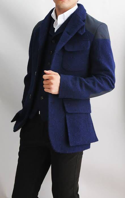 美品 nigel cabourn / ハリスツイード マロリージャケット ナイジェル