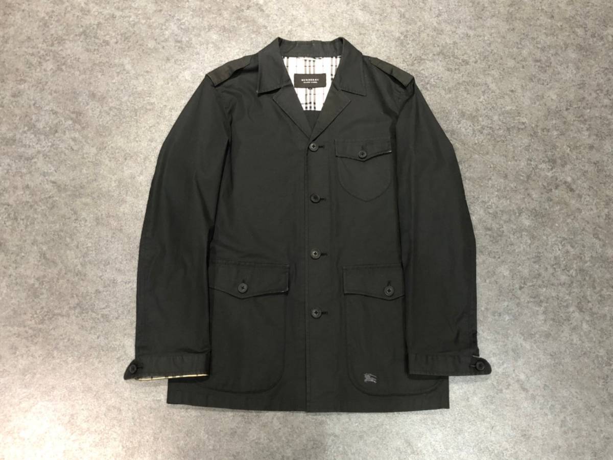BLACK BURBERRY LABEL メルカリ - ホース刺繍 三陽商会 リバーシブル 