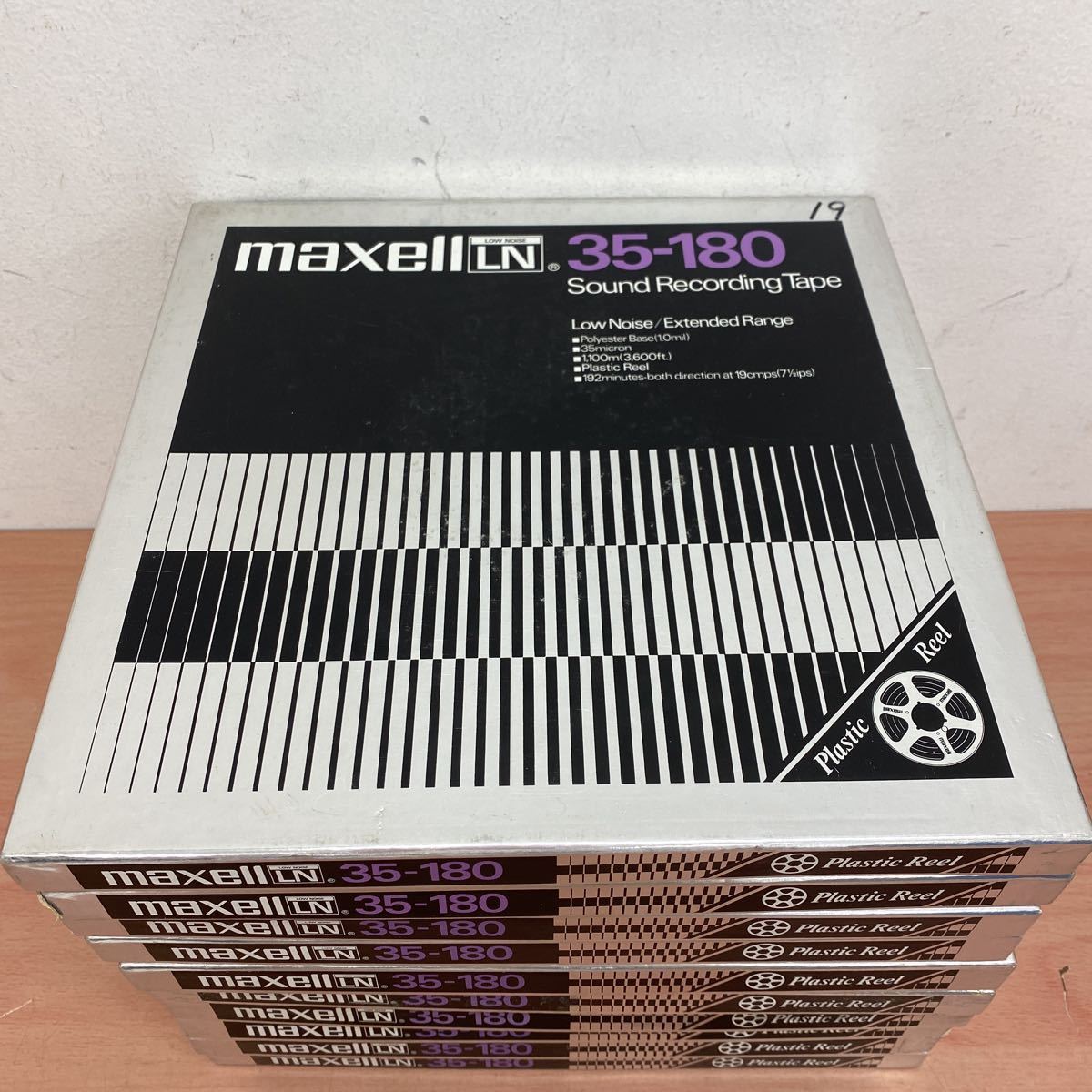 ☆ maxell マクセル LN オープンリールテープ 10号 SOUND RECORDING