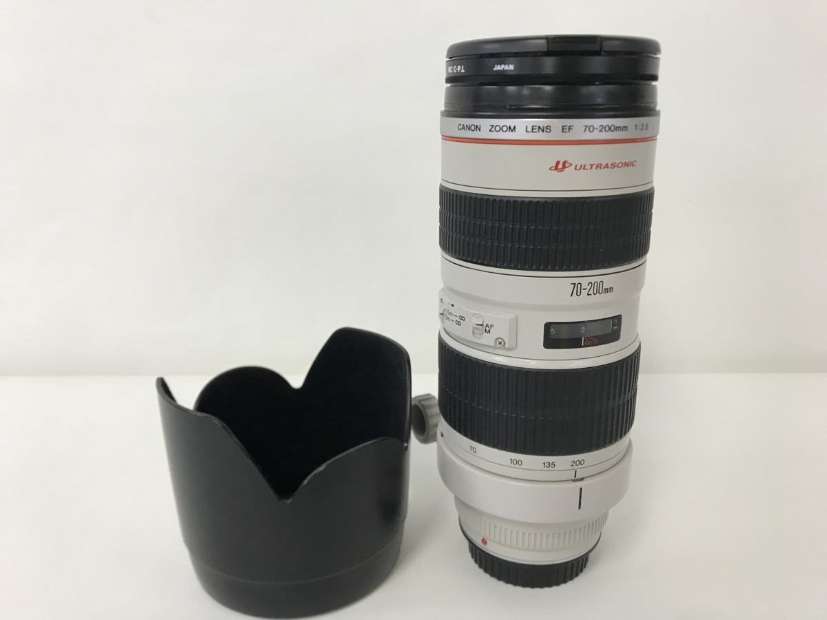 1円 中古 Canon ZOOM LENS EF 70-200mm 1:2.8 L ULTRASONIC φ77mm 望遠