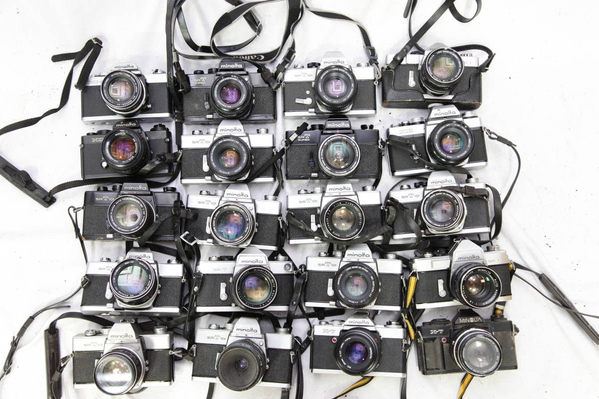 07171S□ MF一眼レフカメラ MINOLTA ミノルタ XD XE SRT 等 まとめ
