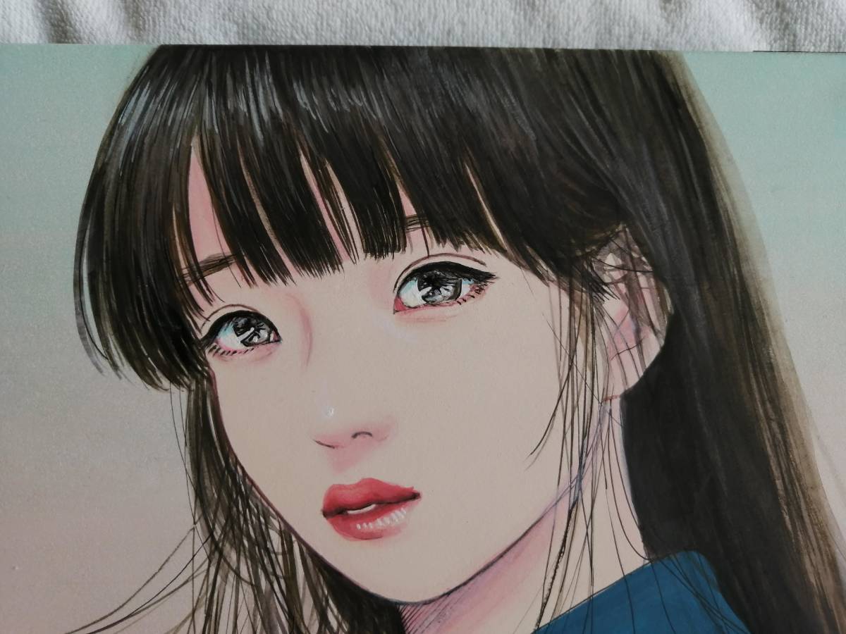 むらまつちひろ【葵】 アクリル画SM 人気の美少女画作家 (人物画