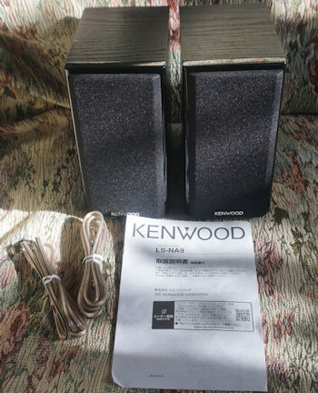 ケンウッド KENWOOD LS-NA9 [コンパクトスピーカー 2本1組 KENWOOD