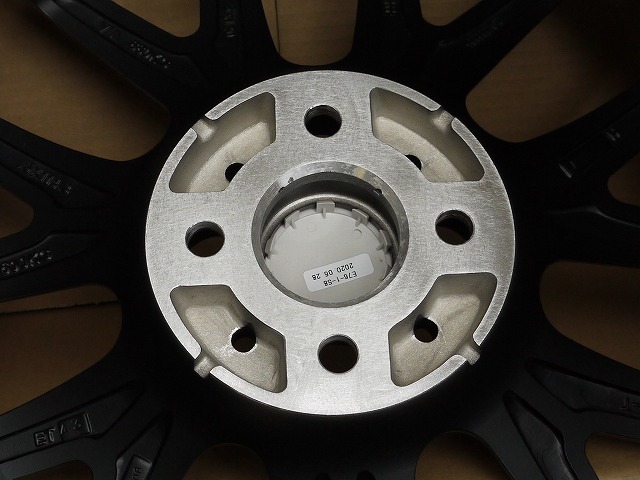 17インチ M72 4穴100 ＋43 ブラック ホイール4本セット ミニ クーパー クーパーS R50 R52 R53 R54 R55 ...