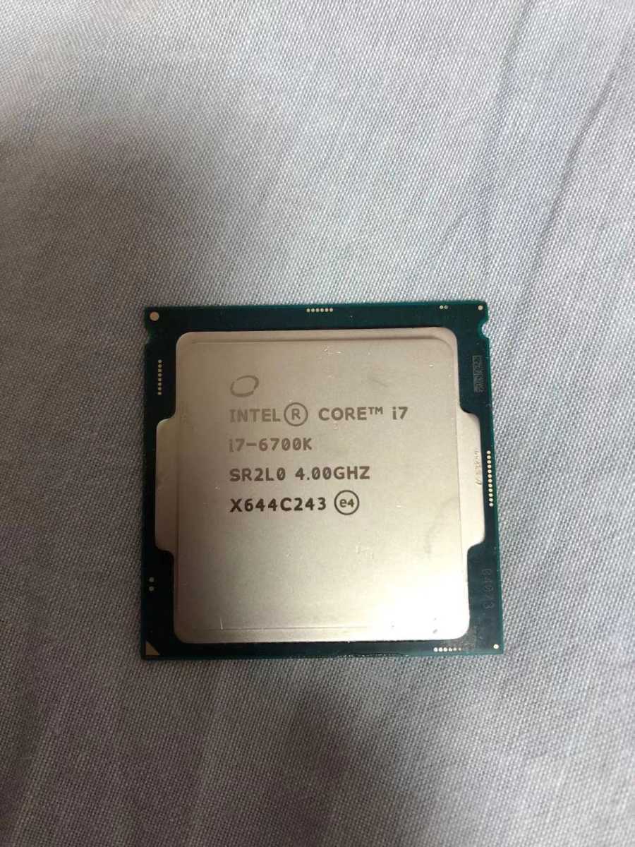 Intel CORE i7-6700K CPU SR2L0 4.00GHz ジャンク