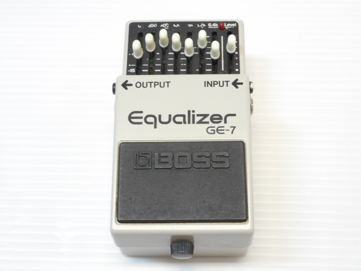 イコライザー●BOSS/ボス●【GE-7/日本製】●税込み GE-7 BOSS | Japan ACA 中古BOSS
