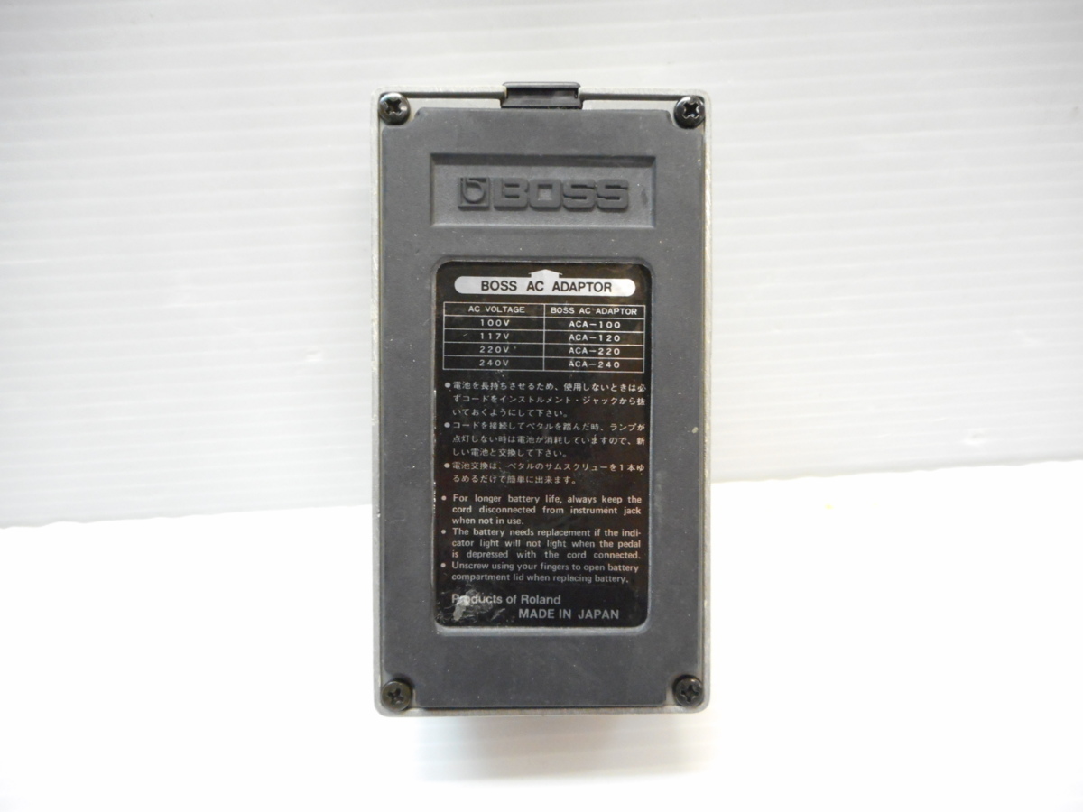 イコライザー●BOSS/ボス●【GE-7/日本製】●税込み GE-7 BOSS | Japan ACA 中古BOSS