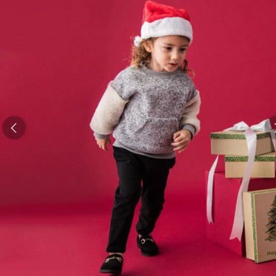 プティマイン もこもこ 冬用 長袖 セーター トレーナー 裏起毛 クリスマス 90 85 94cm 売買されたオークション情報 Yahooの商品情報をアーカイブ公開 オークファン Aucfan Com