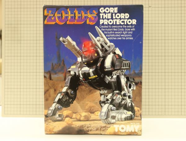 Zoids Tomy 1985 Gore The Lord Protector - Vintage Kenner - Figurine Incomplète