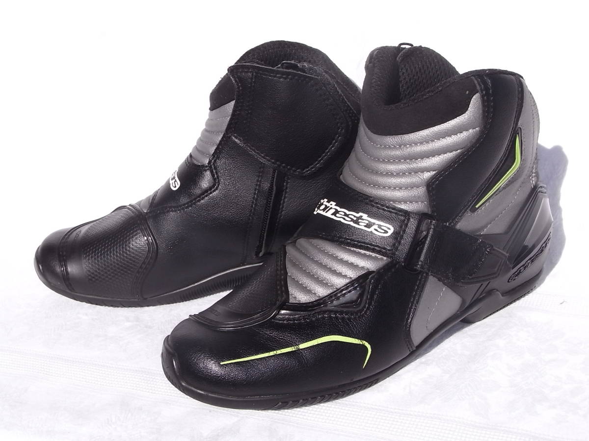 美品 中古品 アルパインスターズ alpinestars SMX-1 オンロードブーツ 