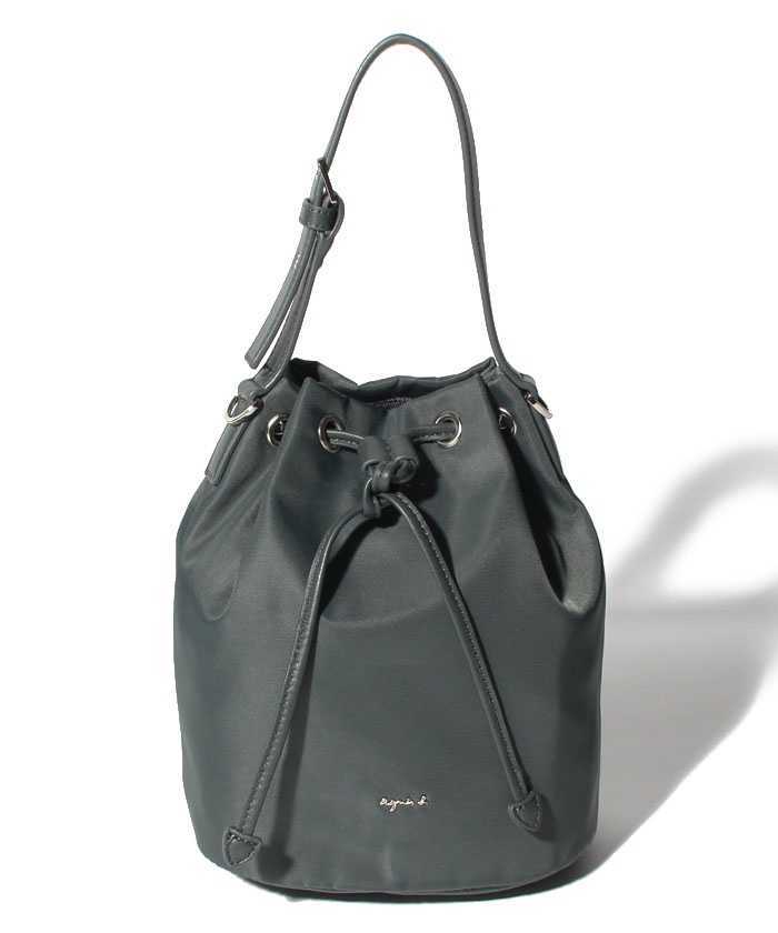 新品★アニエスベー2way巾着ショルダーバッグ