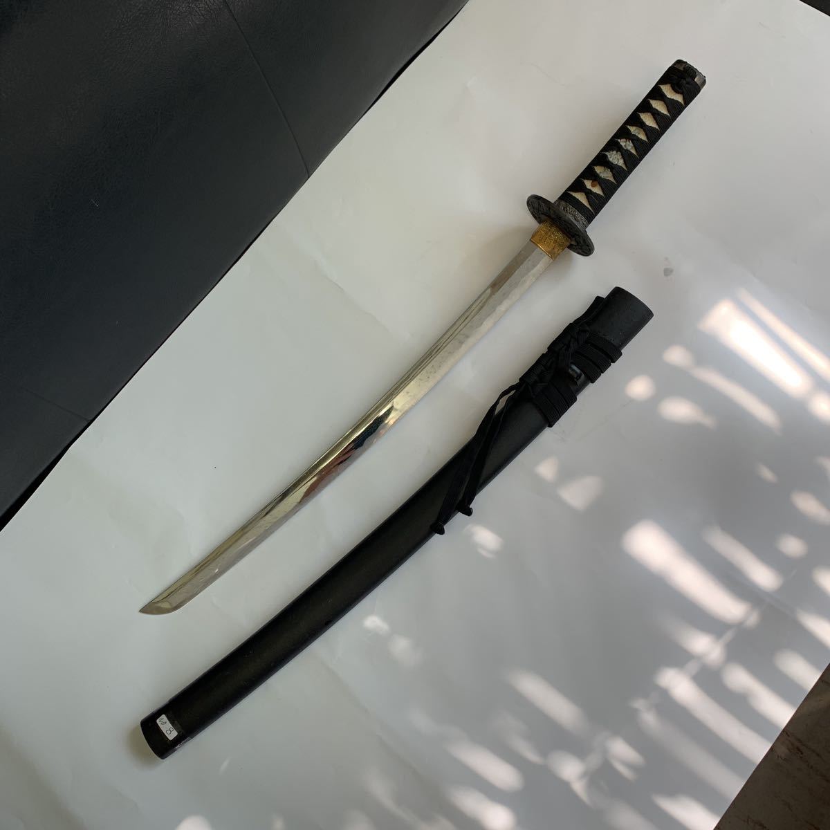 模造刀 日本刀 脇差 白鞘 刀 大刀 日本製 刀匠 武具 105cm⁄刃渡り ⁄