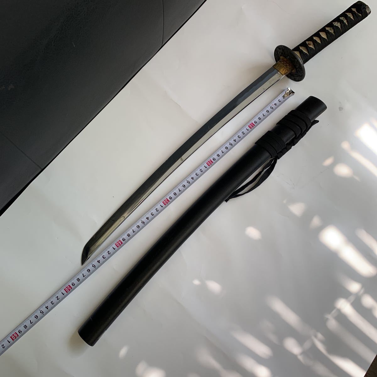 模造刀 日本刀 脇差 白鞘 刀 大刀 日本製 刀匠 武具 105cm⁄刃渡り ⁄