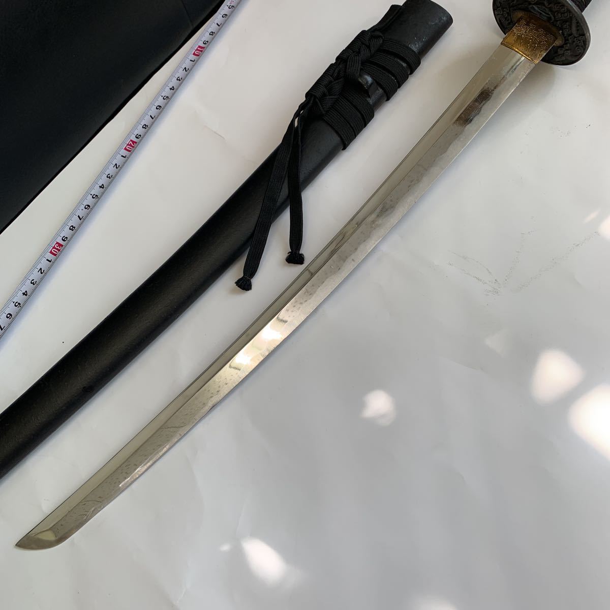 模造刀 日本刀 脇差 白鞘 刀 大刀 日本製 刀匠 武具 105cm⁄刃渡り ⁄