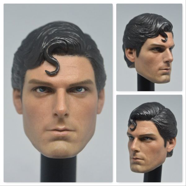 1/6 クリストファー・リーブ風ヘッド/スーパーマン = クラーク・ケント