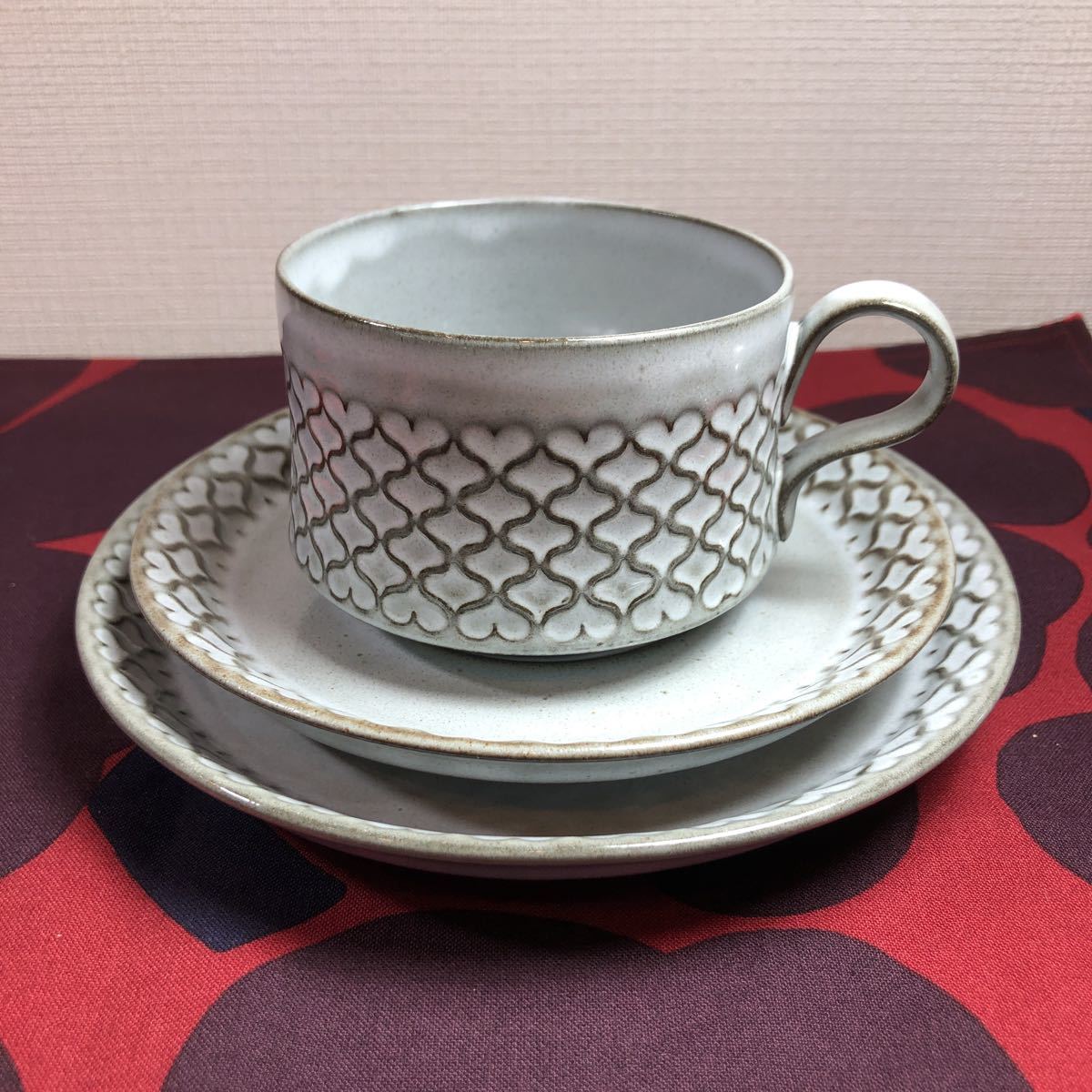 A105 コーディアル カップ&ソーサー&ケーキプレート クイストゴー