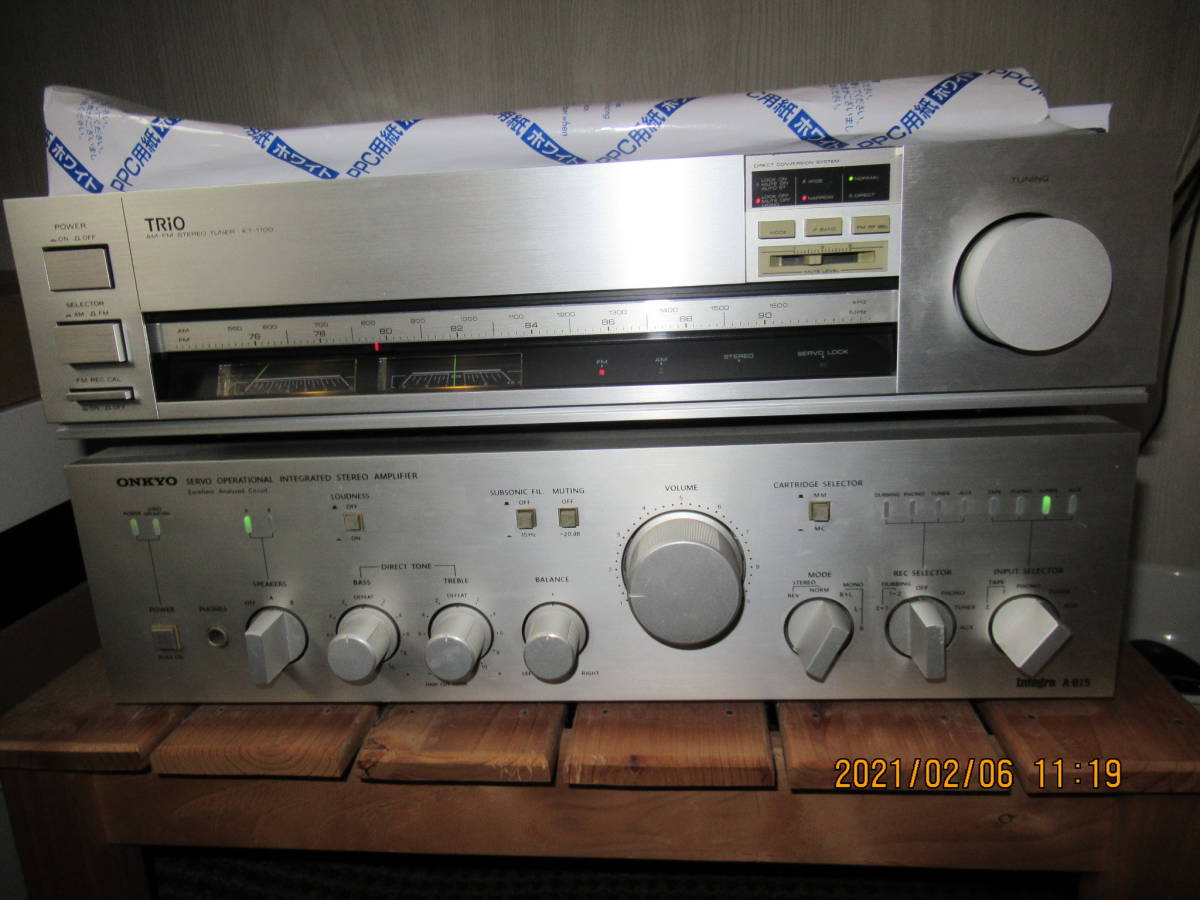 KT-1100 TRIO トリオ AM⁄FMステレオ チューナー｜Yahoo!フリマ（旧 AM⁄FM