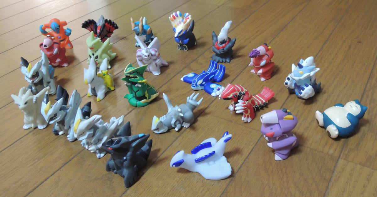 ポケモン 指人形 伝説 キュレム ゼクロム レシラム カイオーガ
