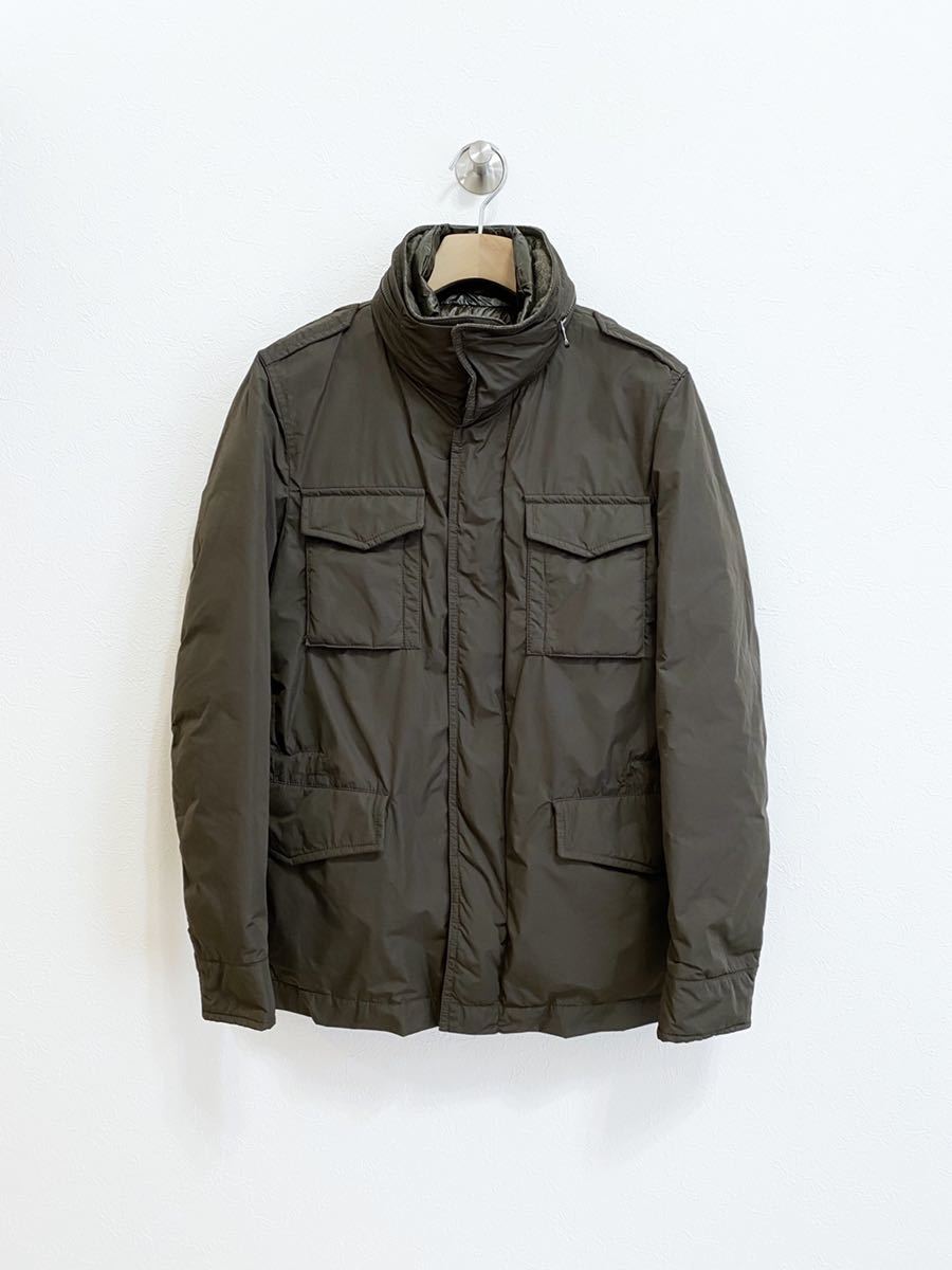 美品】モンクレール ダウンブルゾン MONCLER Down Blouson ミリタリー 