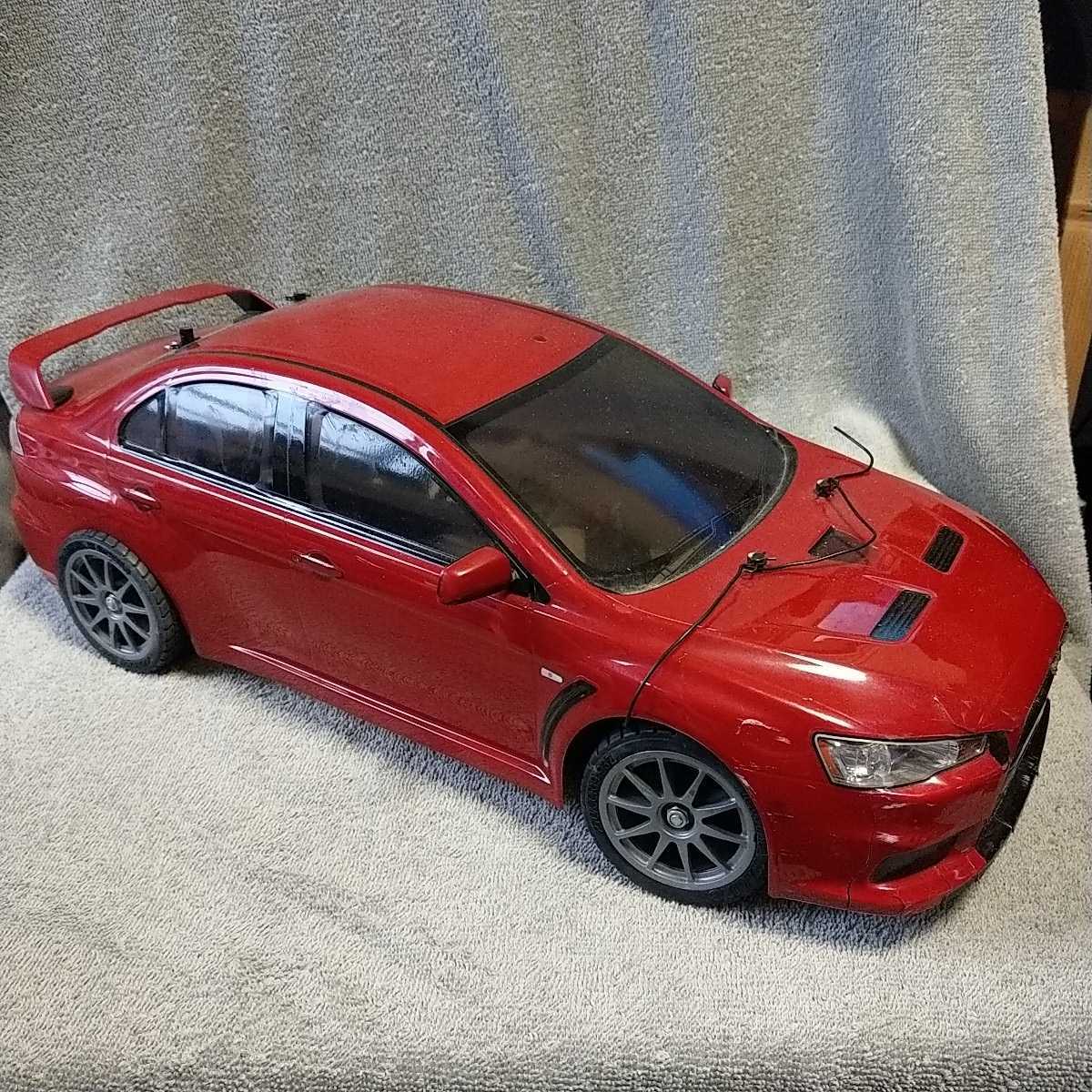 ラジコン 動作未確認 三菱 ランサーエボリューション バンパー部割れあり ジャンク 自動車 売買されたオークション情報 Yahooの商品情報をアーカイブ公開 オークファン Aucfan Com