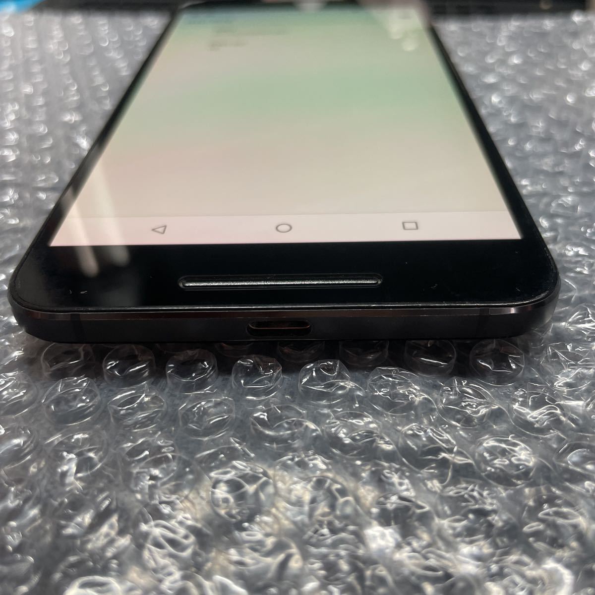 SIMフリー Nexus6P ブラック ソフトバンク SIMロック解除済み Google グーグル Nexus_6