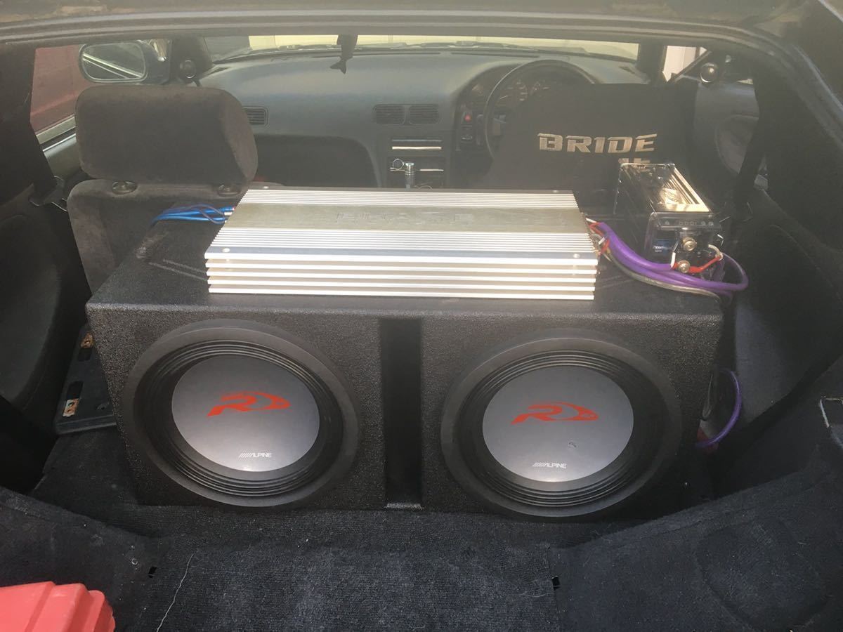 ALPINE SWR-1242D 12インチ 30cm サブウーファー アルパイン