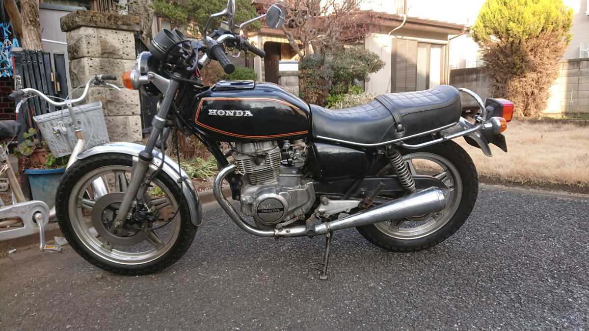 CB400T 実働車 フルノーマル ワンオーナー250登録 バブ ホーク 当時物