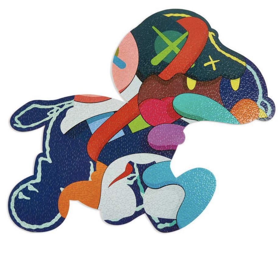 格安，限定セール KAWS NGV パズル Stay Steady カウズ スヌーピー(ジグソーパズル)｜売買されたオークション情報、yahooの商品情報をアーカイブ公開 - オークファン ジグソーパズル