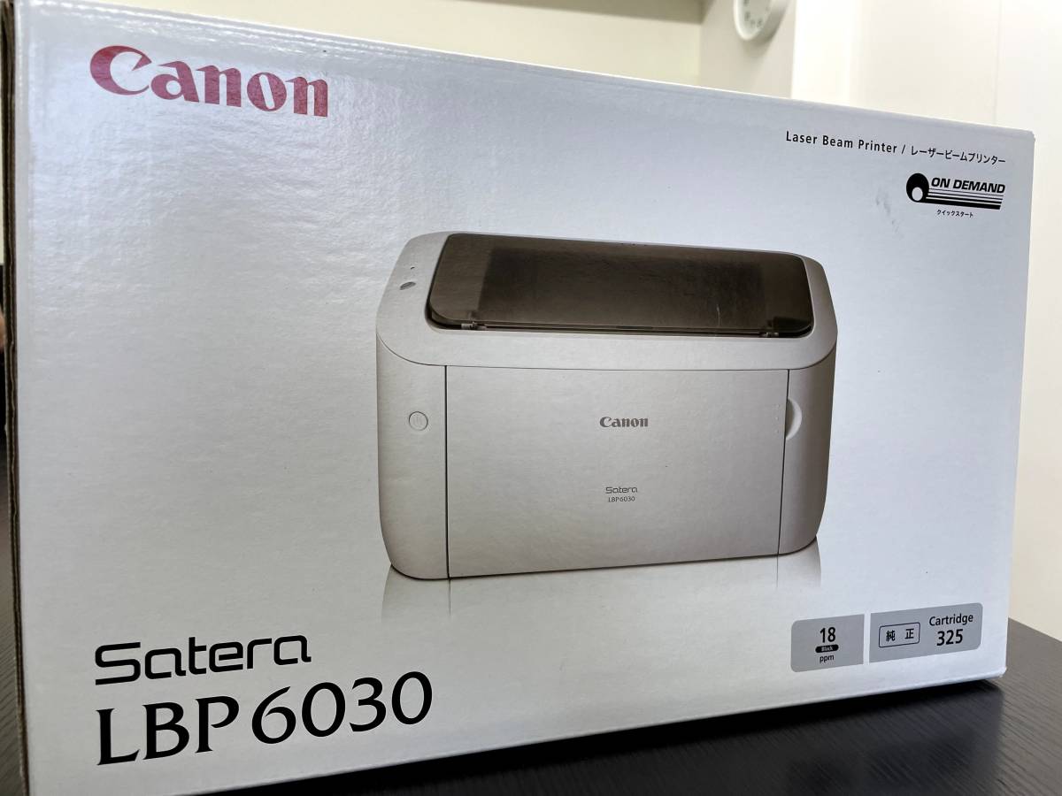 CANON　LBP6030　キヤノンモノクロレーザープリンター　未使用　送料無料_1