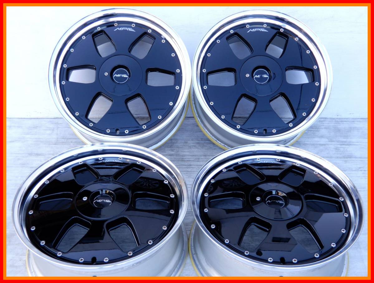 リメイク品！ リバーサイド MAE 19inch 8J ET42 R：9J ET47 PCD 114.3 