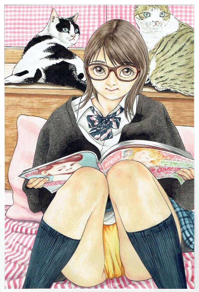 オリジナル手描きイラストb5 手描きイラスト 売買されたオークション情報 Yahooの商品情報をアーカイブ公開 オークファン Aucfan Com