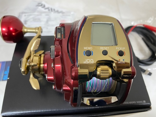 昨年11月購入 ダイワ シーボーグ 300mj L 左ハンドル Daiwa Seaborg 300mjl 電動リール ダイワ 売買されたオークション情報 Yahooの商品情報をアーカイブ公開 オークファン Aucfan Com