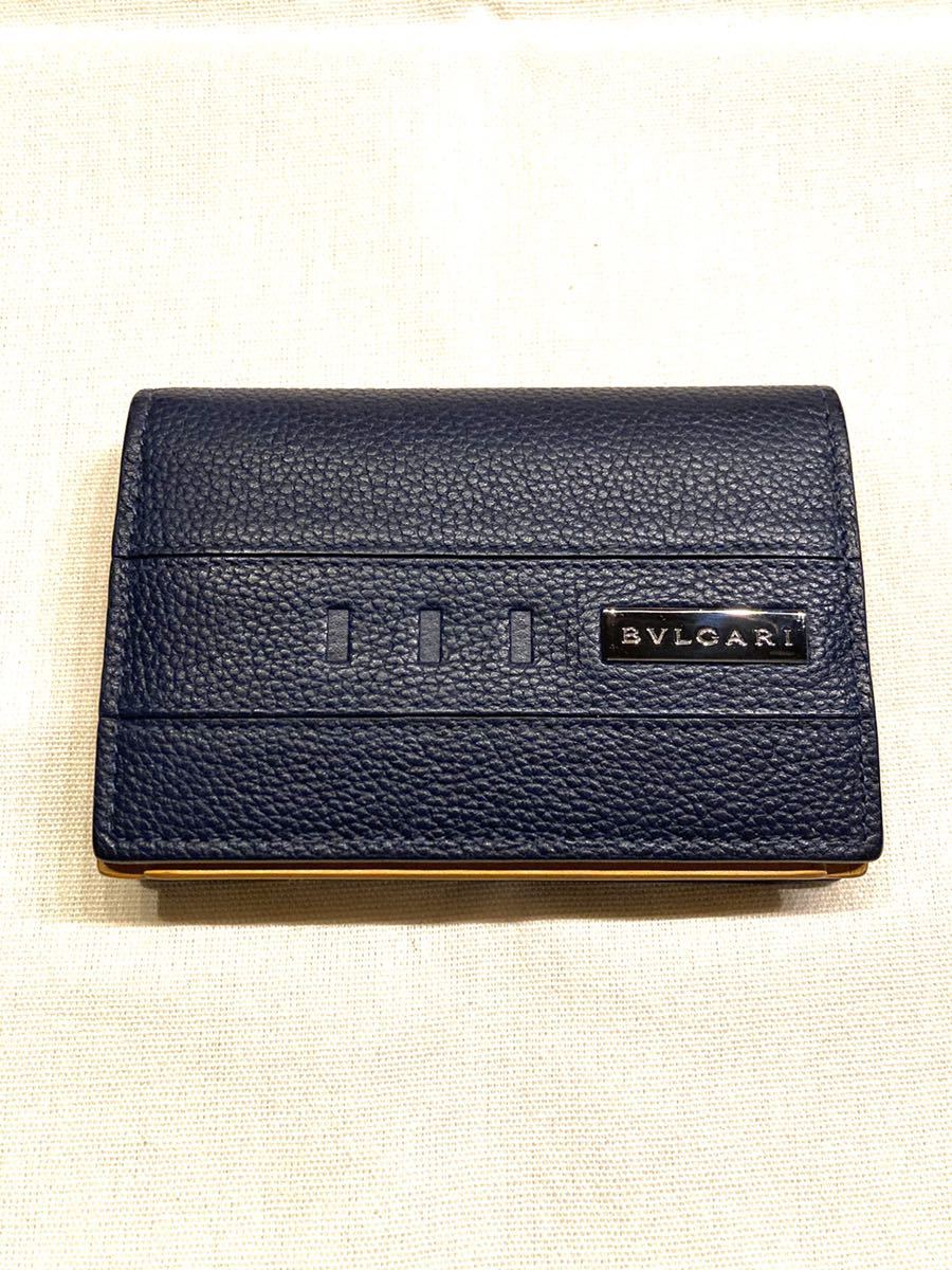 極美品】BVLGARI ブルガリ 名刺入れ カードケース 検/財布 パスケース  