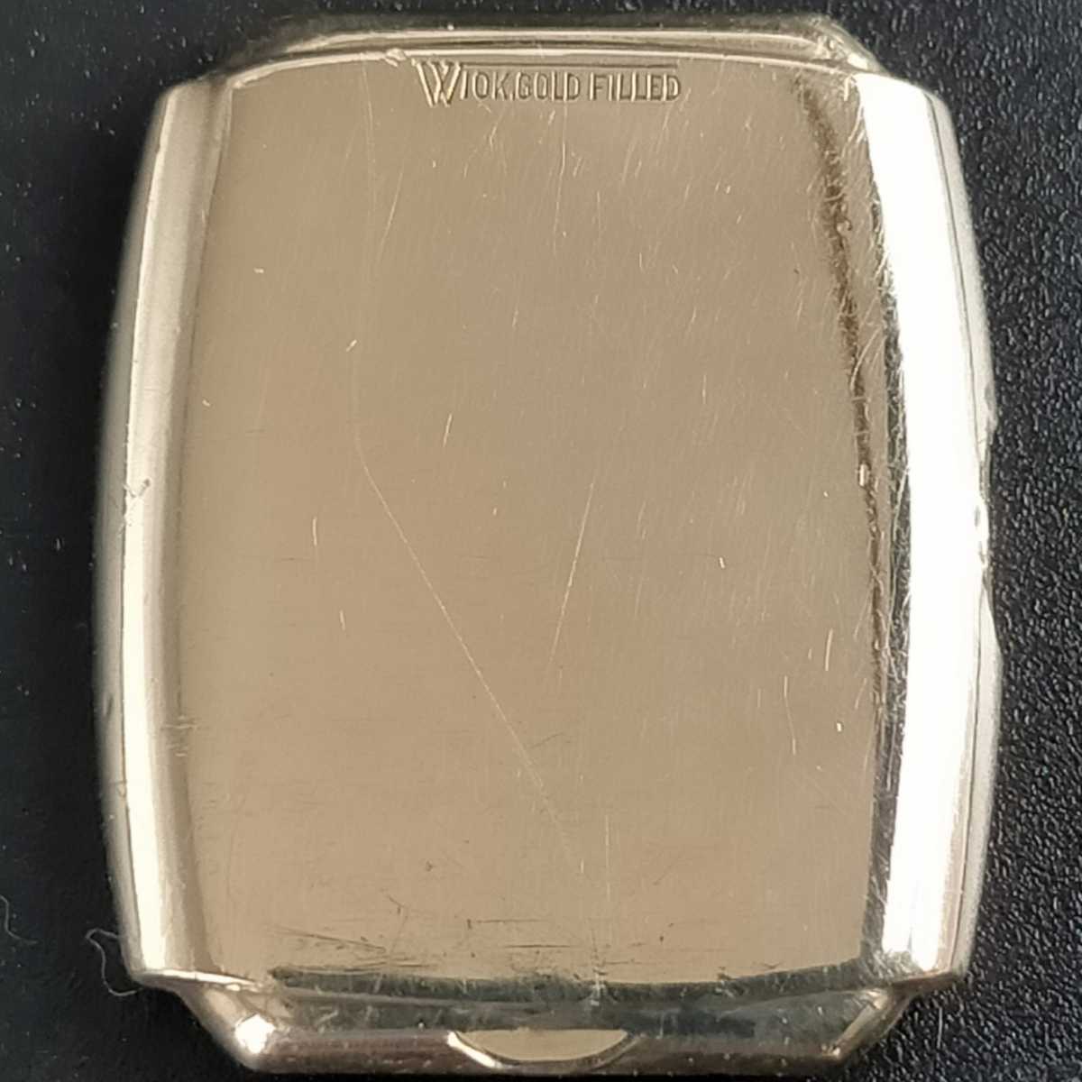 ★アンティークantique★ELGINエルジン メンズ腕時計 DELUXE 手巻きマニュアル10金張り 10K gold filled 17石 稼働品 アンティーク 腕時計 手巻き 1928年 動作良好エルジン アンティークの中古品