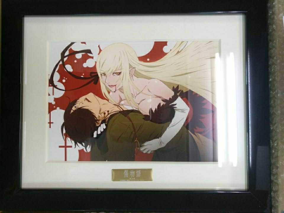 A5サイズ 傷物語 キャラファイングラフ 鉄血編 忍野忍 西尾維新 キス