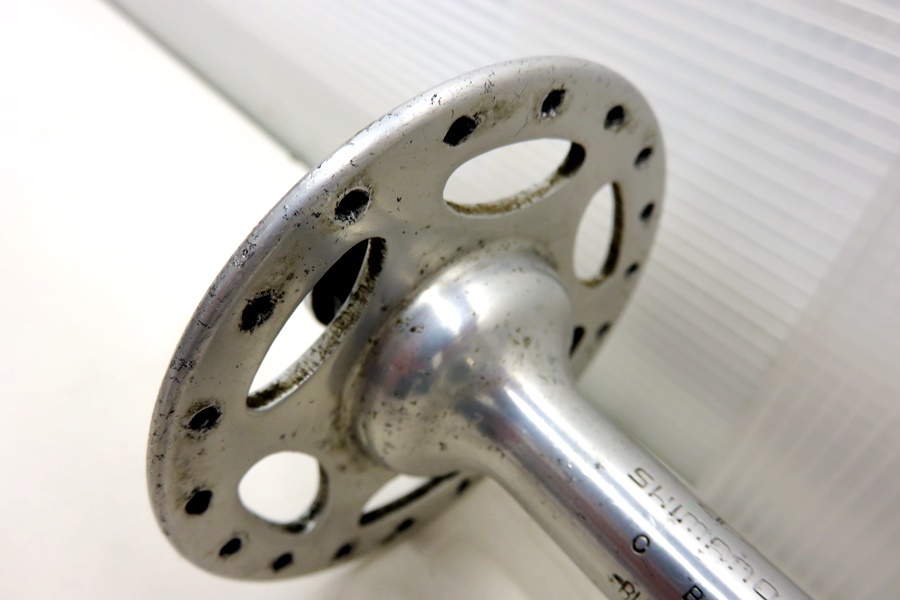 徳山)SHIMANO 初期DURA-ACE トラックハブ NJS フロント 36H 3153