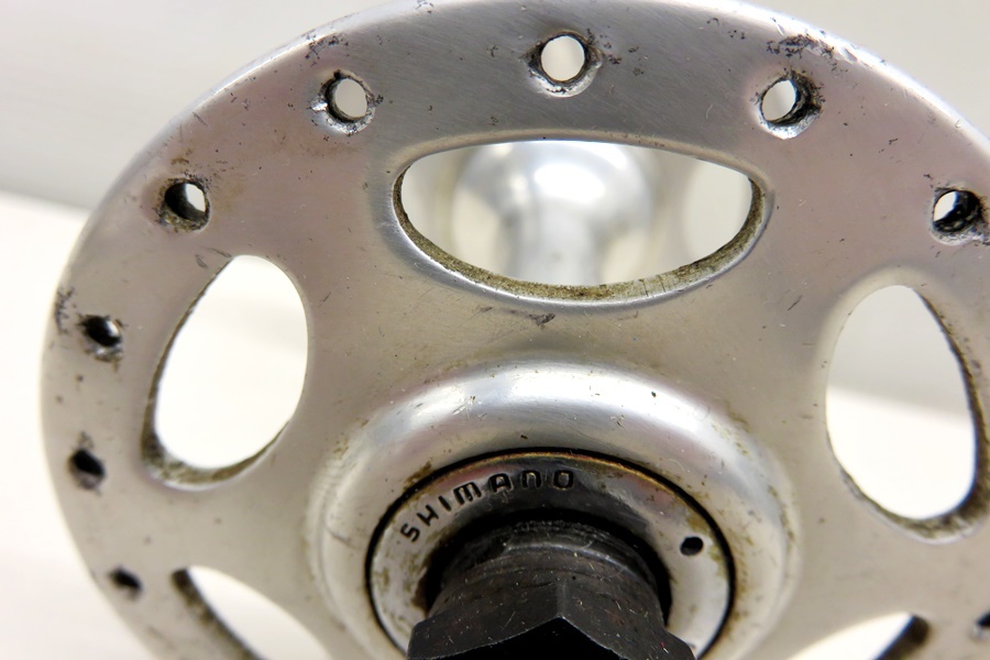 徳山)SHIMANO 初期DURA-ACE トラックハブ NJS フロント 36H 3153