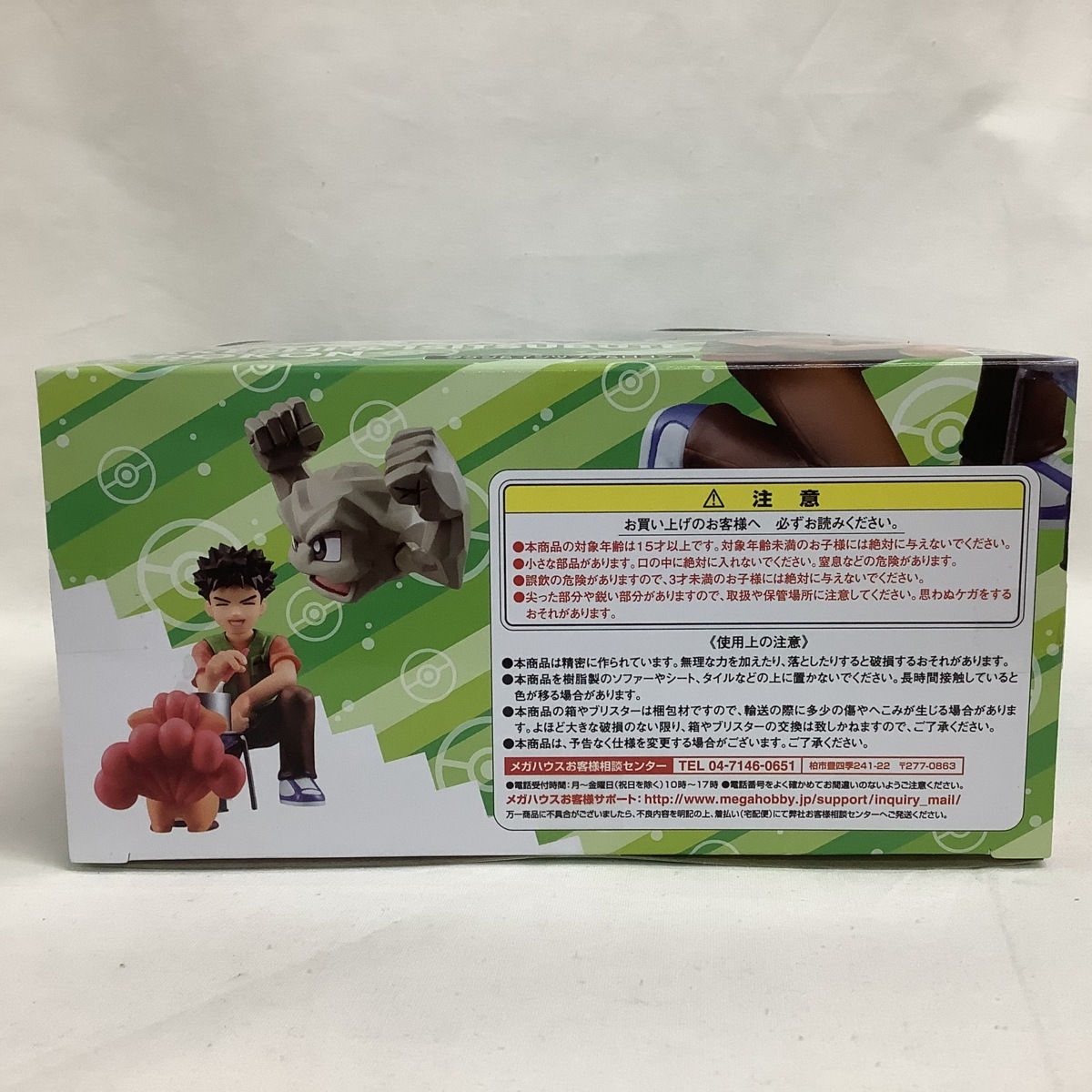 未開封】G.E.M. ポケットモンスター タケシ＆イシツブテ＆ロコン 